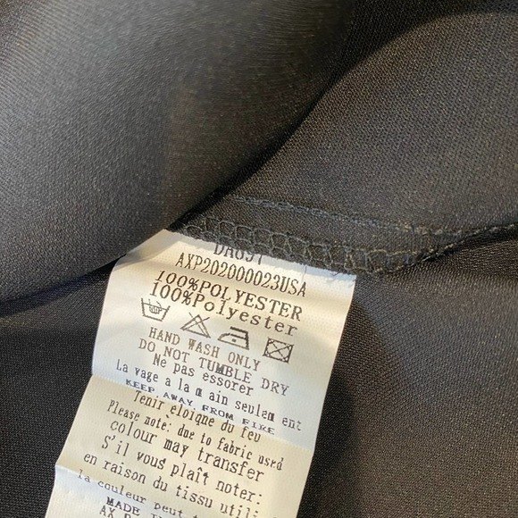 AX Paris Black Shoulder Pad Short Dress 12 - Picture 7 of 8